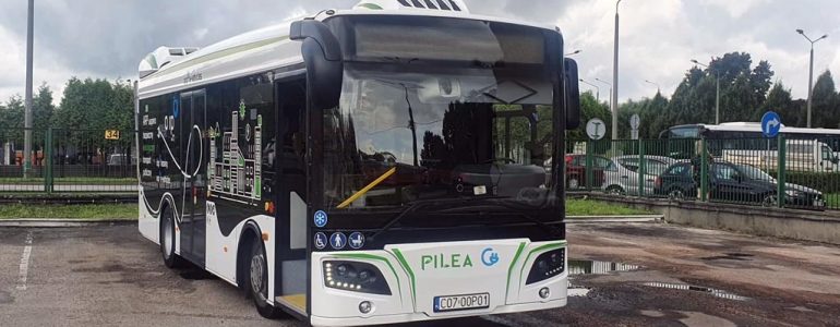 Miejski przewoźnik testuje polski autobus elektryczny