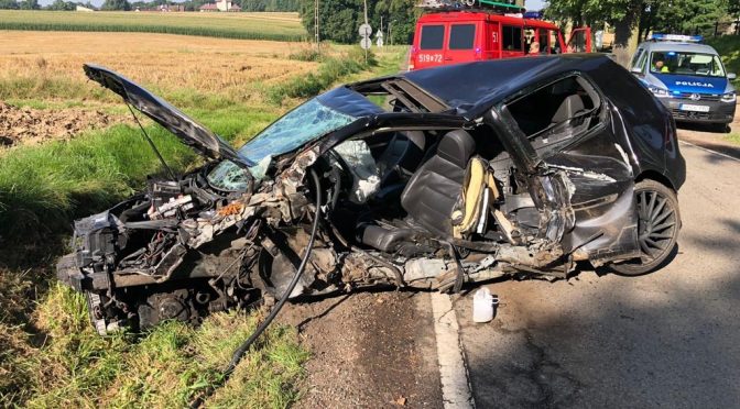 Dzisiaj rano w Polance Wielkiej służby ratunkowe interweniowały w związku z dwoma zdarzeniami drogowymi. Doszło do nich w krótkim odstępie czasu.