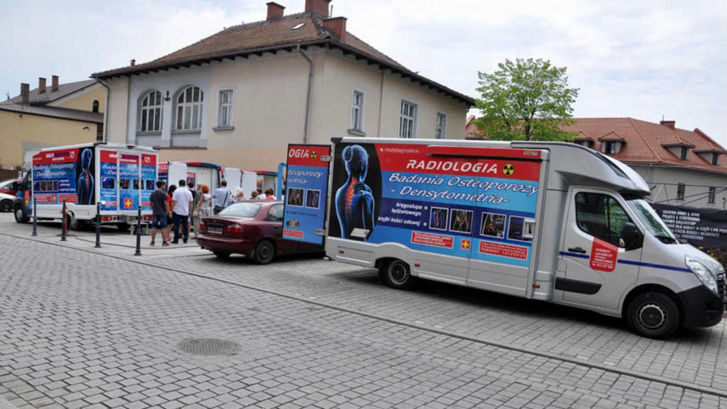 W Oświęcimiu kolejny raz stanie mobilna pracownia densytometryczna, w której będzie można wykryć osteoporozę.