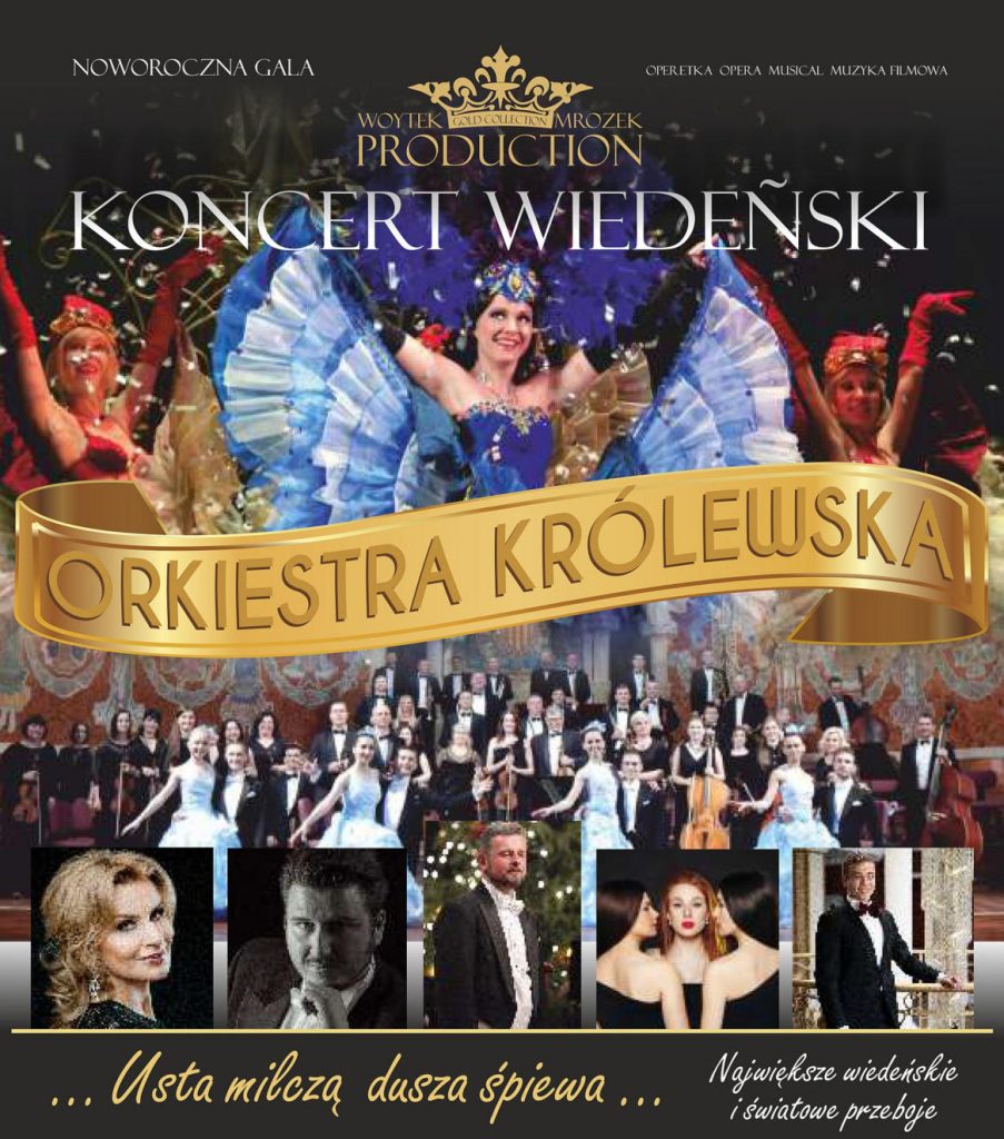W niedzielę 2 stycznia o godzinie 18 w Oświęcimskim Centrum Kultury odbędzie się koncert noworoczny - "Koncert Wiedeński. Noworoczna Gala".