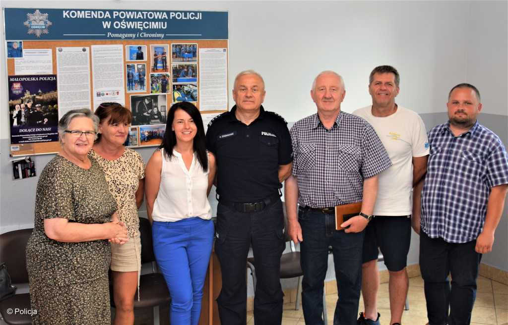 Komendę Powiatowa Policji w Oświęcimiu (KPP) odwiedzili radni z komisji prawa, bezpieczeństwa i porządku publicznego w oświęcimskiej radzie miasta.