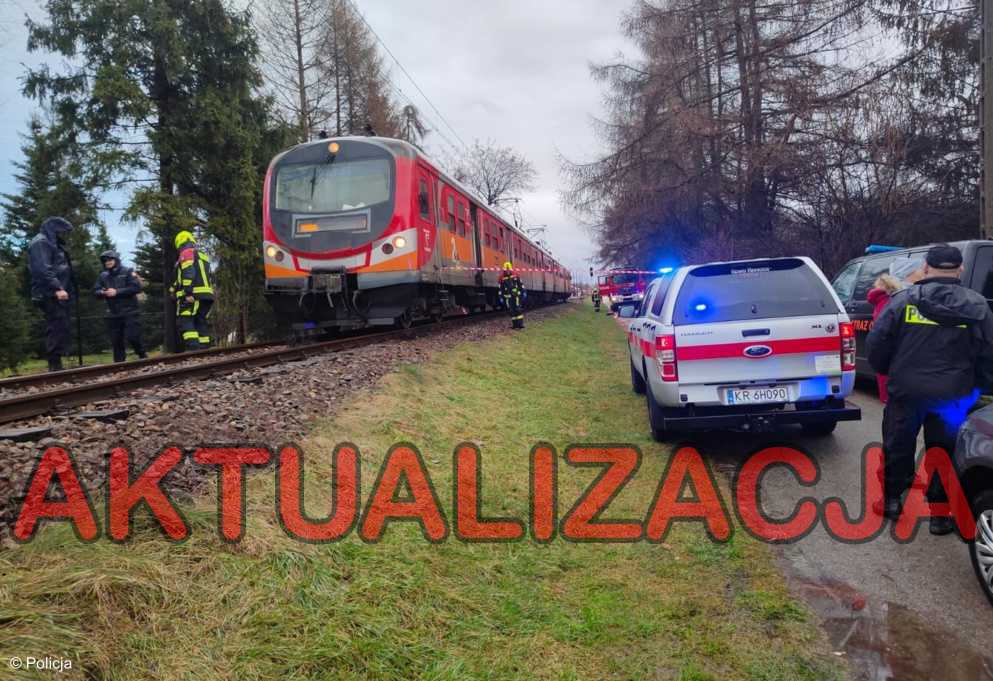 Policjanci ustalili tożsamość dziewczyny, która zginęła na miejscu potrącona przez pociąg pasażerski w pobliżu ulicy Żwirki i Wigury w Kętach.
