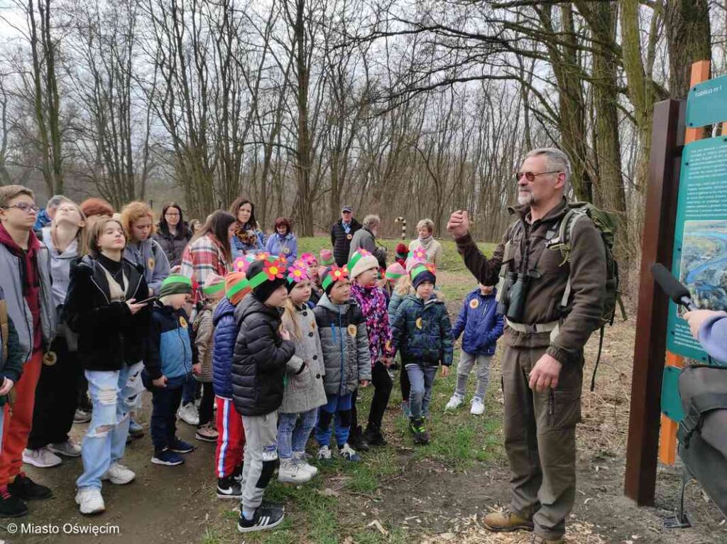 Otwarcie łegu Kamieniec w Oświęcimiu