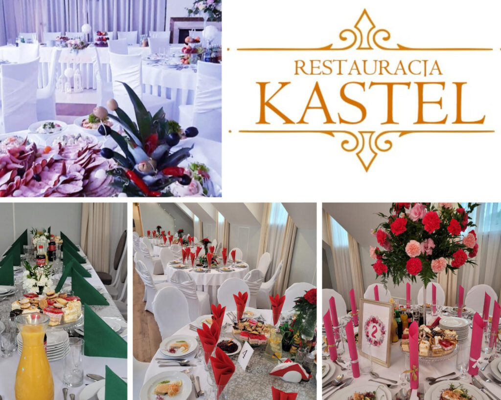Planujesz wesele, przyjęcie okolicznościowe? Skorzystaj z oferta Dni Otwartych Drzwi w restauracji Kastel w Oświęcimiu.