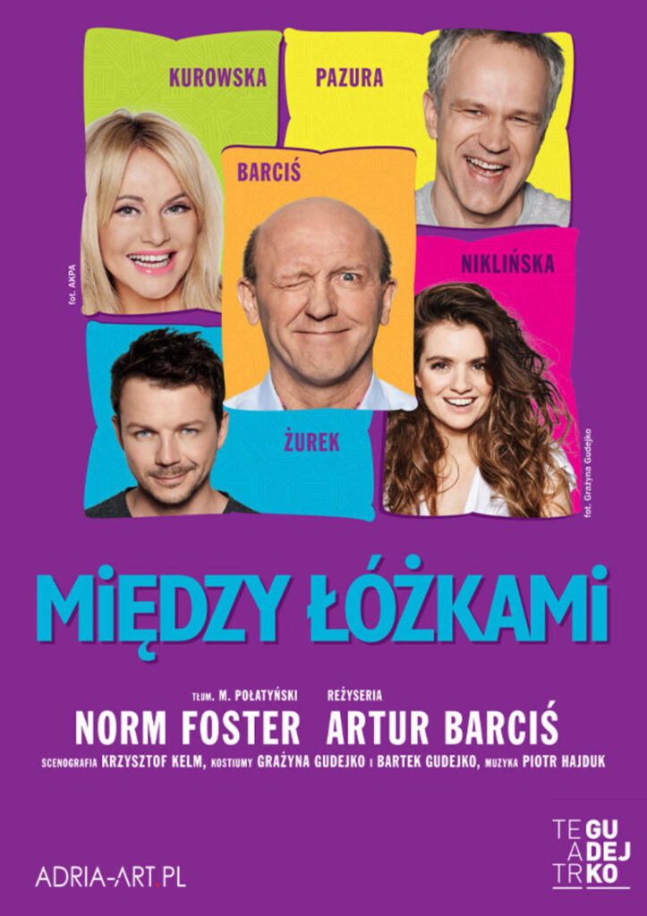 W sobotę 3 czerwca w Oświęcimskim Centrum Kultury odbędzie się spektakl komediowy w reżyserii Artura Barcisia - „Między łóżkami".