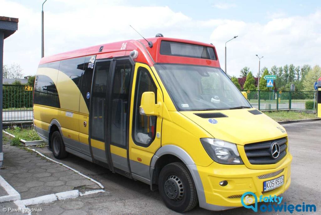 Autobus MZK w Oświęcimiu