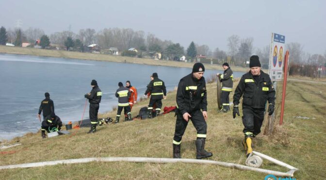 Ćwiczenia strażaków