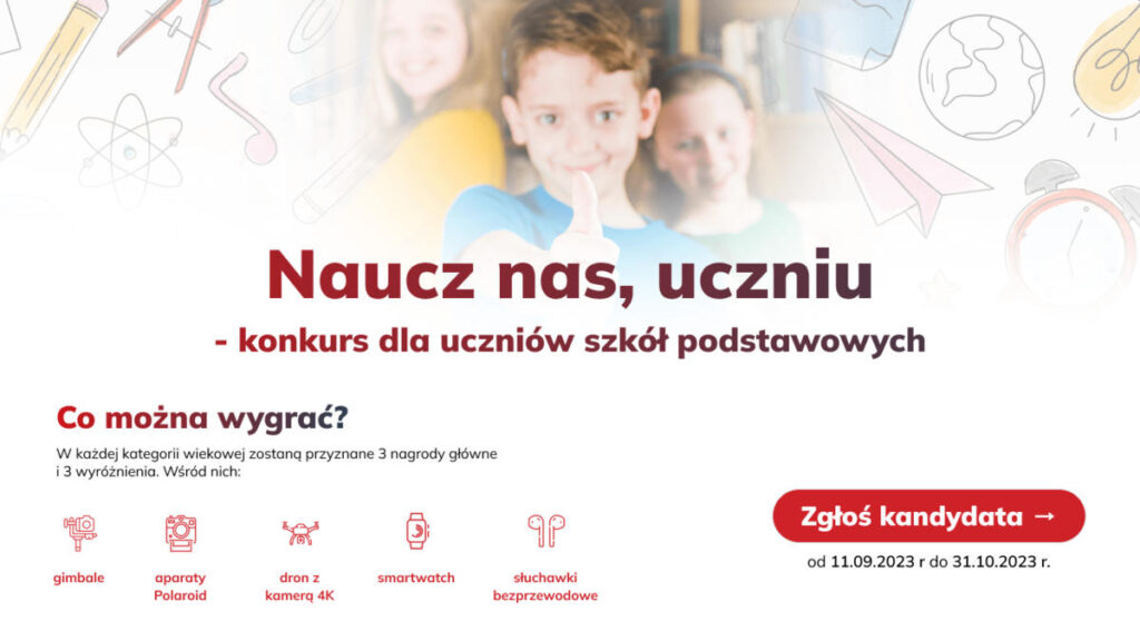 GoWork.pl zachęca uczniów szkół podstawowych do wzięcia udziału w kreatywnym konkursie „Naucz Nas, Uczniu". 