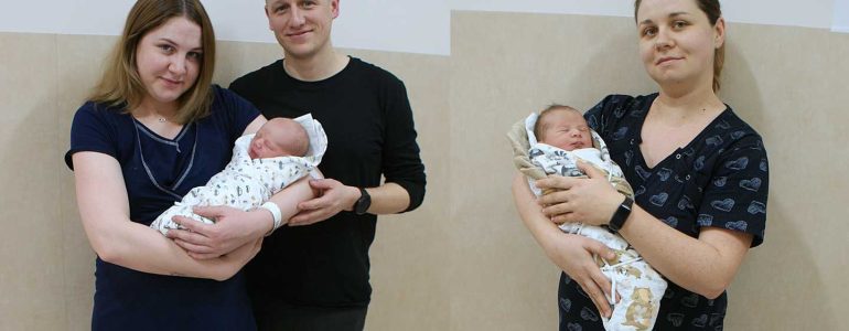 Miłosz i Maksymilian – pierwsze noworoczne noworodki – FOTO