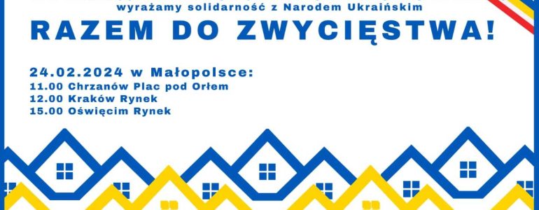 Razem do zwycięstwa, czyli solidarni z Ukrainą