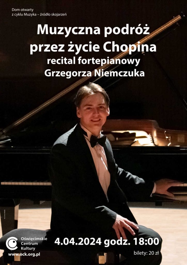 Muzyczna podróż przez życie Chopina z Grzegorzem Niemczukiem