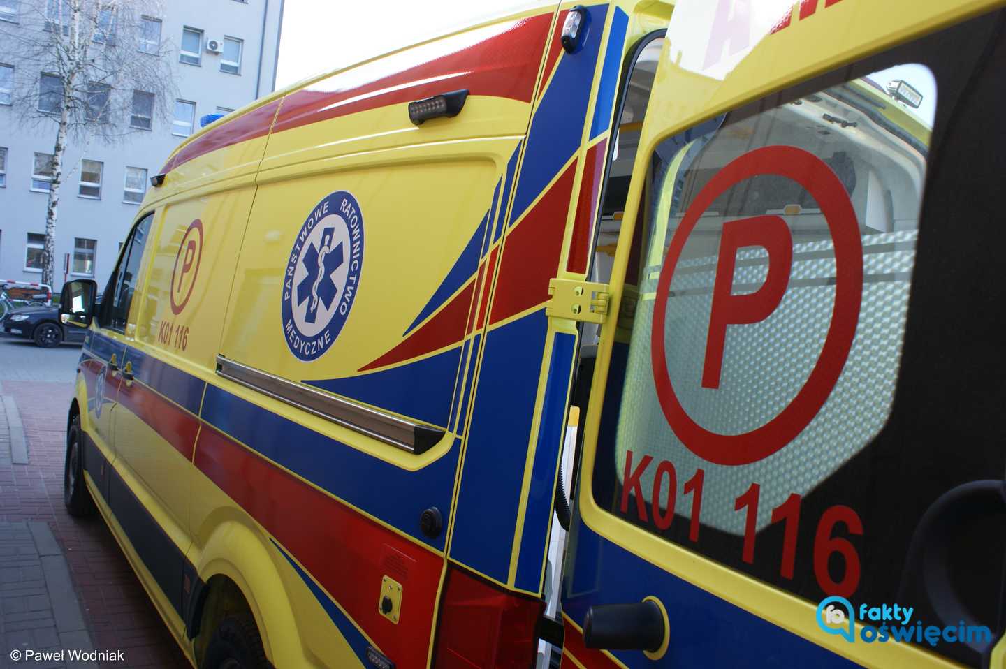 Nowy ambulans w Oświęcimiu
