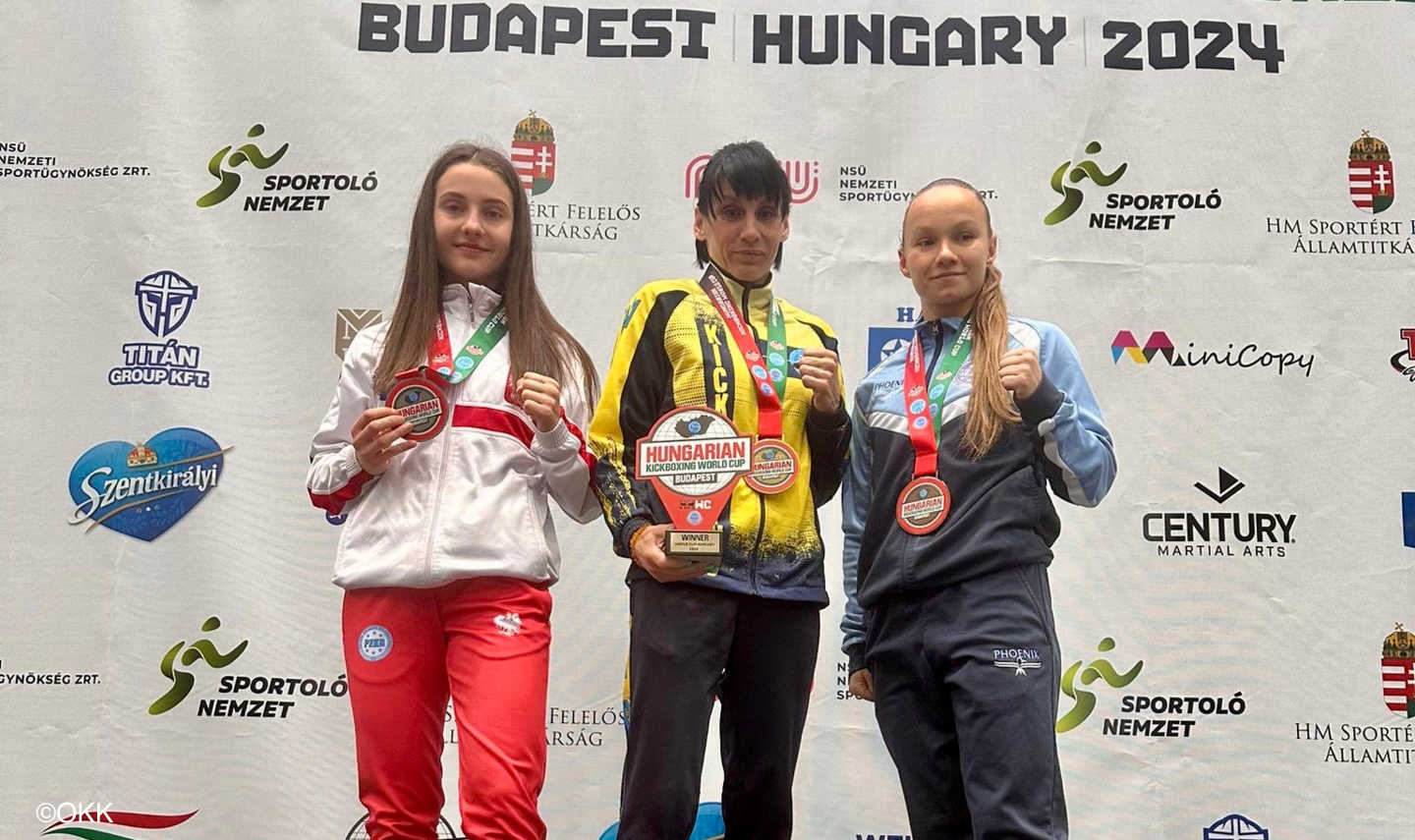 Dominika Chylińska wywalczyła srebrny medal prestiżowych zawodów Pucharu Świata w Budapeszcie.