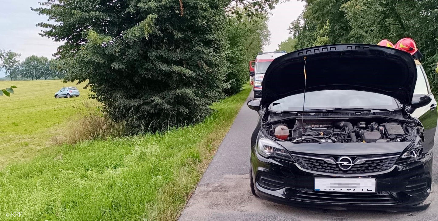 Dzisiaj, 8 lipca o godzinie 18.30 służby ratunkowe interweniowały w Głębowicach na ulicy Oświęcimskiej. Kobieta zasnęła za kierownicą.