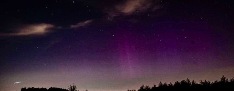 Wyjątkowa noc perseidowo-zorzowa nad Harmężami – FILM