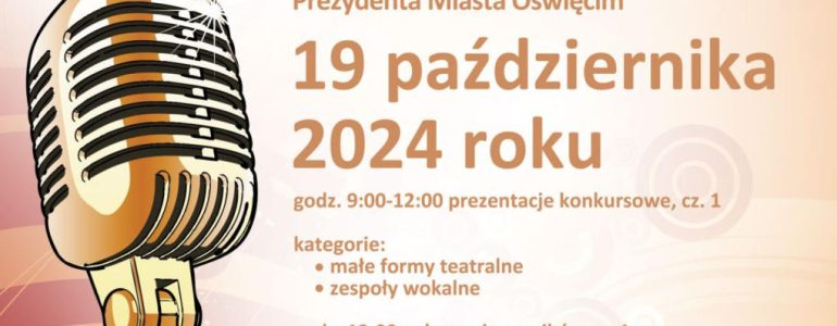 Czas na IX Oświęcimskie Spotkania Artystyczne Seniorów