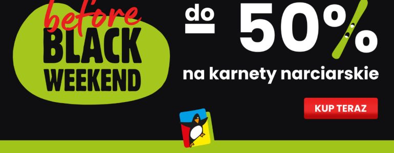 Karnety narciarskie do 50 procent taniej