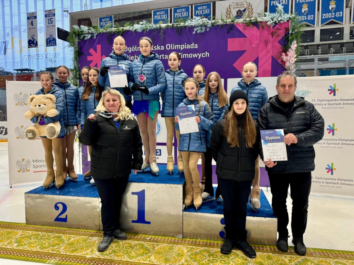 Oświęcim był areną finałów XXXI Ogólnopolskiej Olimpiady Młodzieży w łyżwiarstwie figurowym